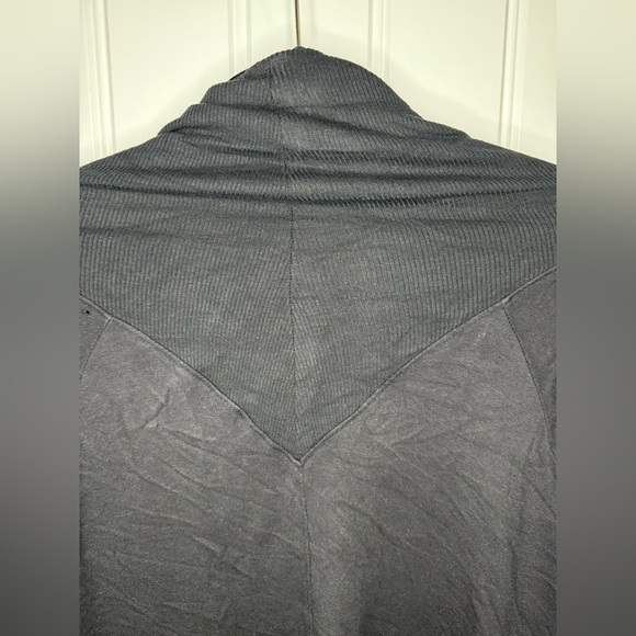 Athleta Black Wrap Open Front Cardigan - Picture 4 of 5